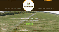 Desktop Screenshot of hamfarms.com